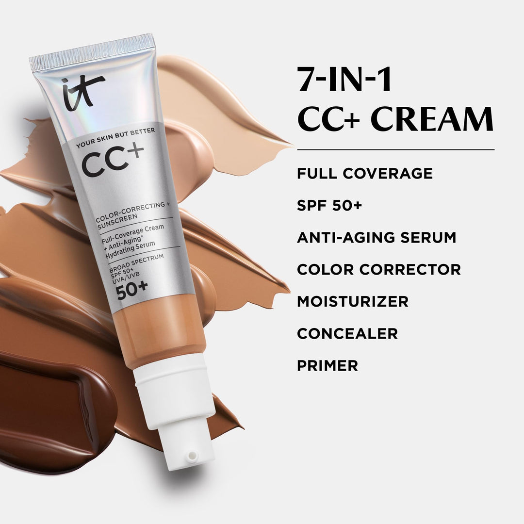 IT Cosmetics CC+ Cream, Medium, 1.08 fl oz