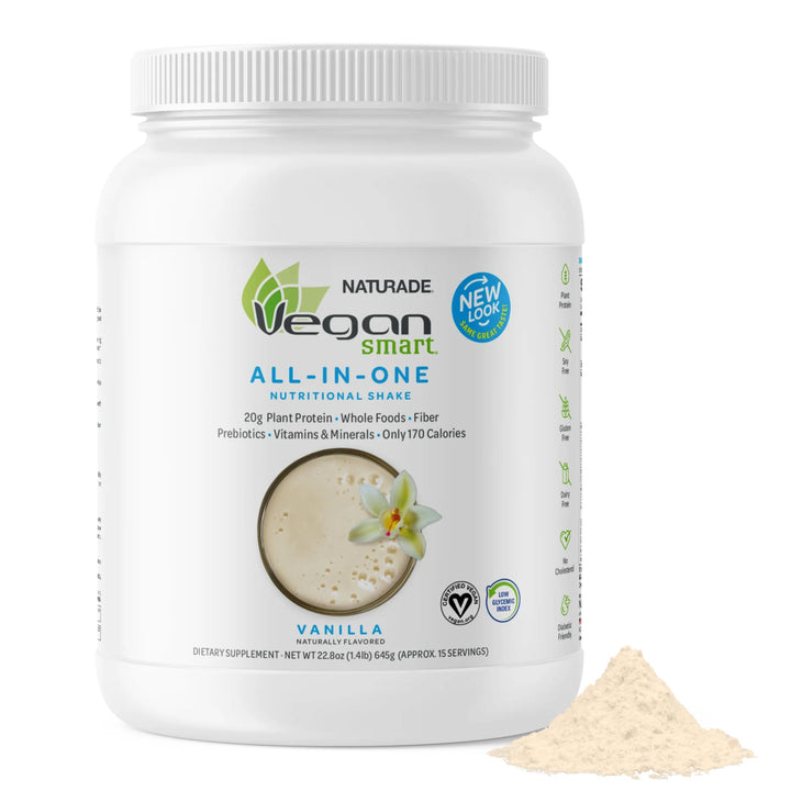 Vegansmart All-In-One Nutritional Shake, Vanilla, 22.75 oz