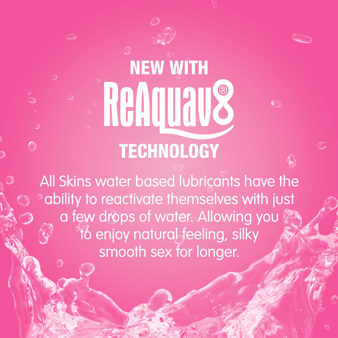 Skins Bubblegum Water-Based Lube, 4.4 oz