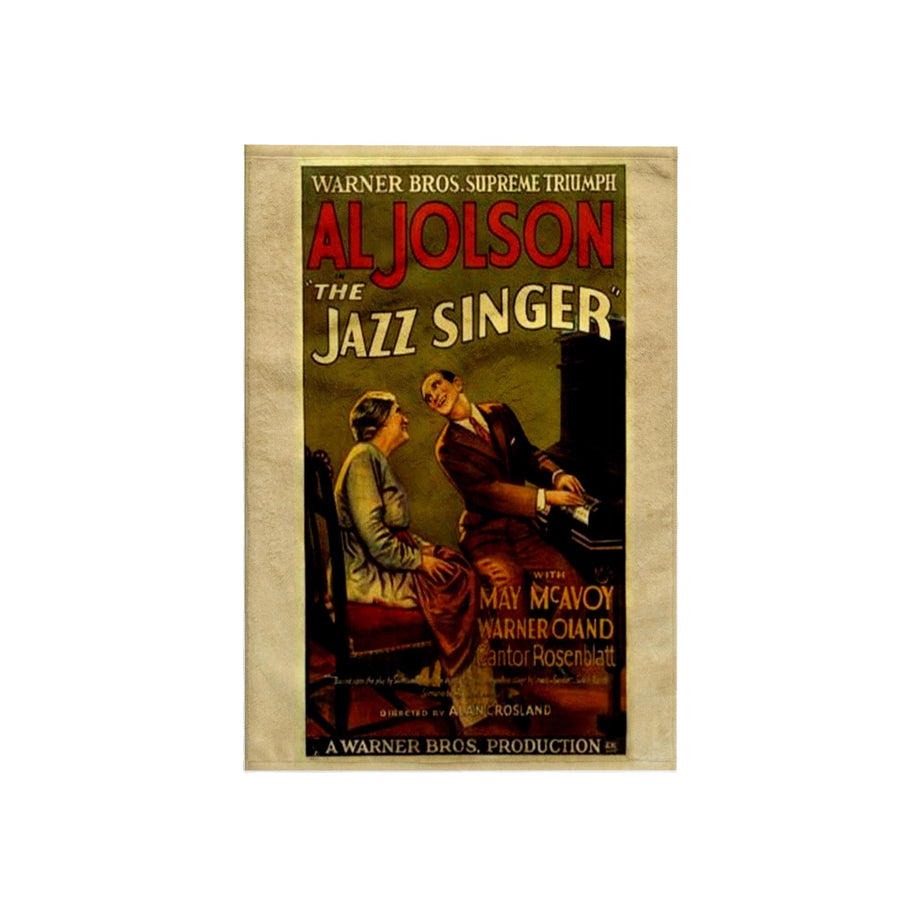 3dRose ad for Jazz Singer with al Jolson Towel, 15 x 22