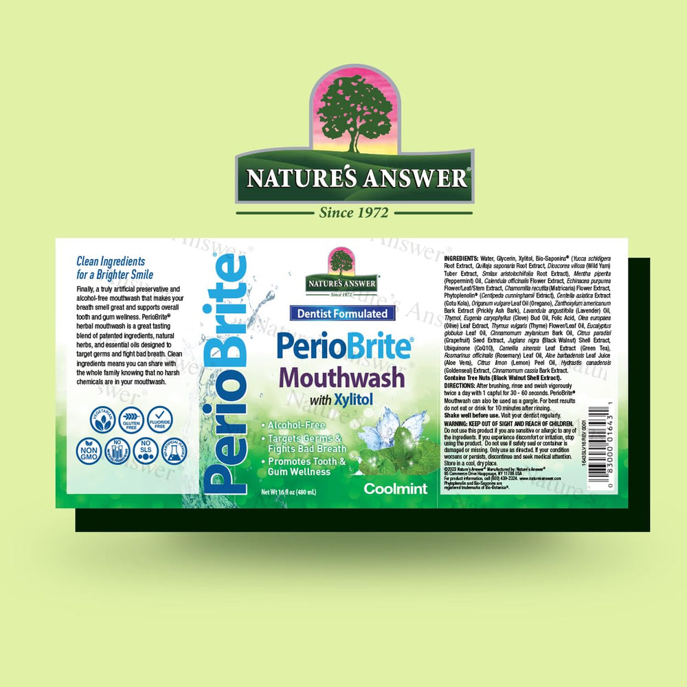 Nature's Answer Periobrite Mouthwash, 16 fl oz