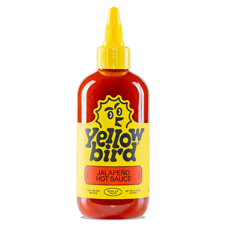 Yellowbird Foods Classic Jalapeño Hot Sauce, Mellow Hot, 9.8 oz