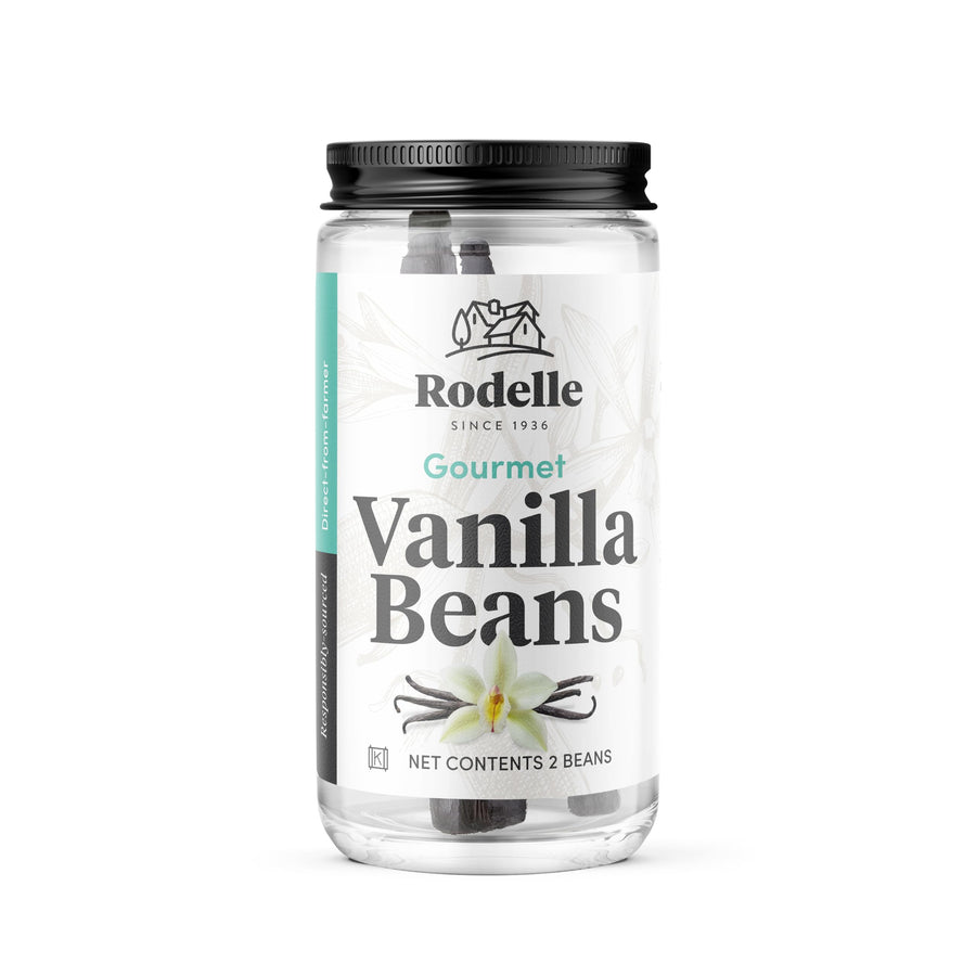 Rodelle Vanilla Beans, 2 Count