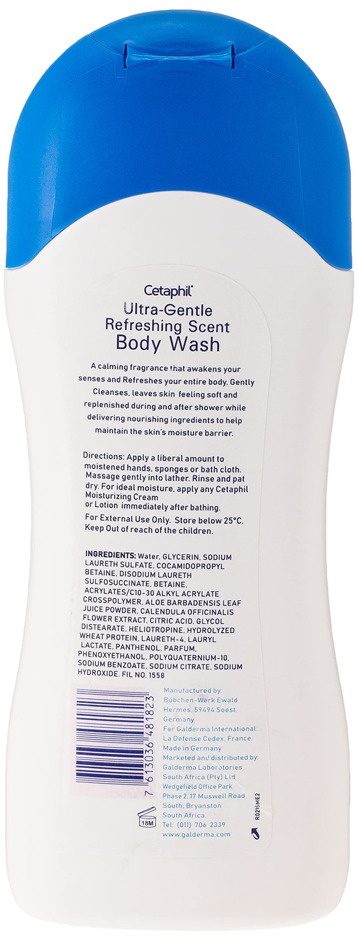 Cetaphil Body Wash, 500 ml