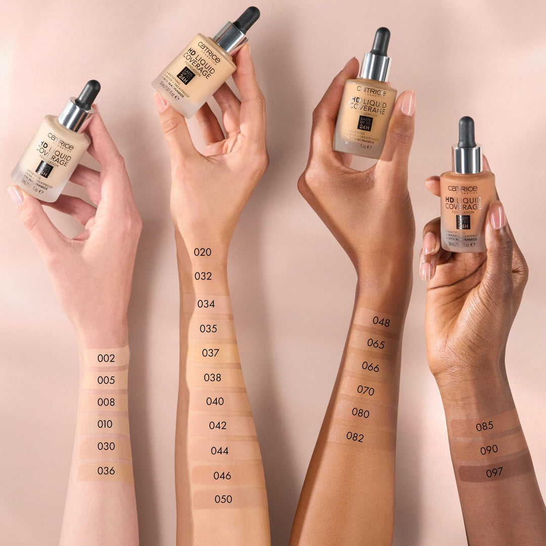 Catrice Cosmetics HD Liquid Coverage Foundation, 046 Camel Beige