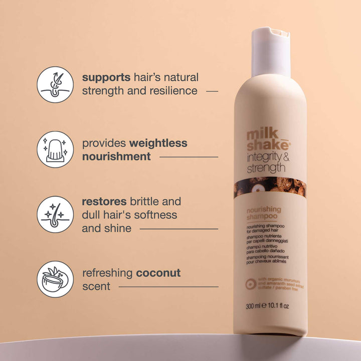 milk_shake Integrity & Strength Nourishing Shampoo, 10.1 oz
