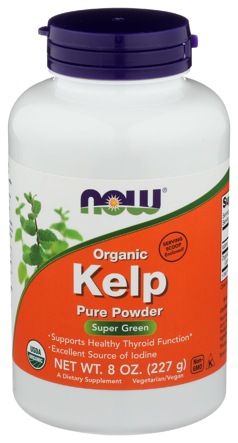 NOW Organic Kelp Powder, 8 oz