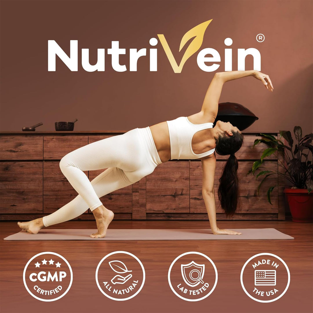 Nutrivein Mushroom Supplement, 2600 mg, 120 Count