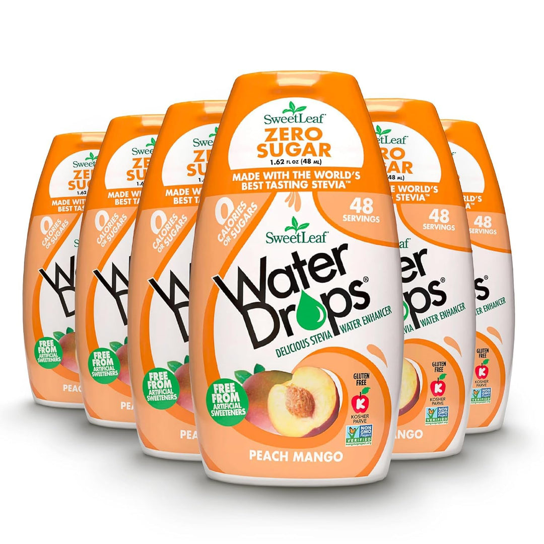 SweetLeaf Water Drops, Peach Mango, 2.1 fl oz