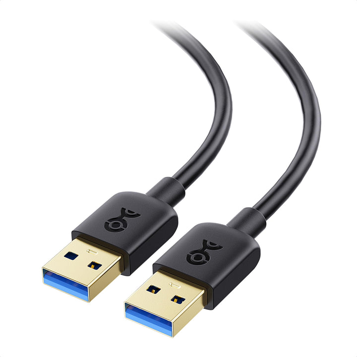Cable Matters USB 3.0 Cable, Black, 6 ft, Pack of 2