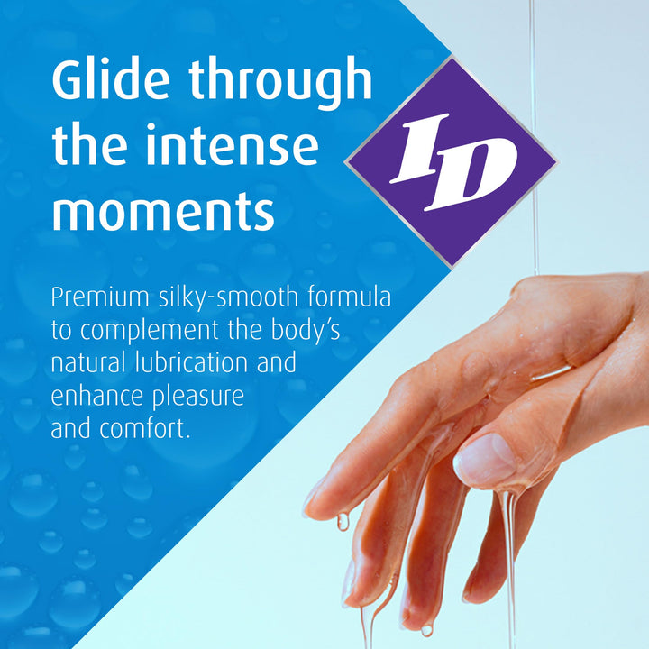 ID Lubricants Natural Feel Water-Based Personal Lubricant, 8.5 fl oz