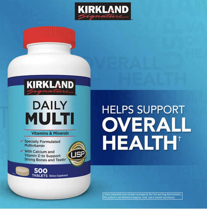 KIRKLAND Signature Daily Multi, 500 Count