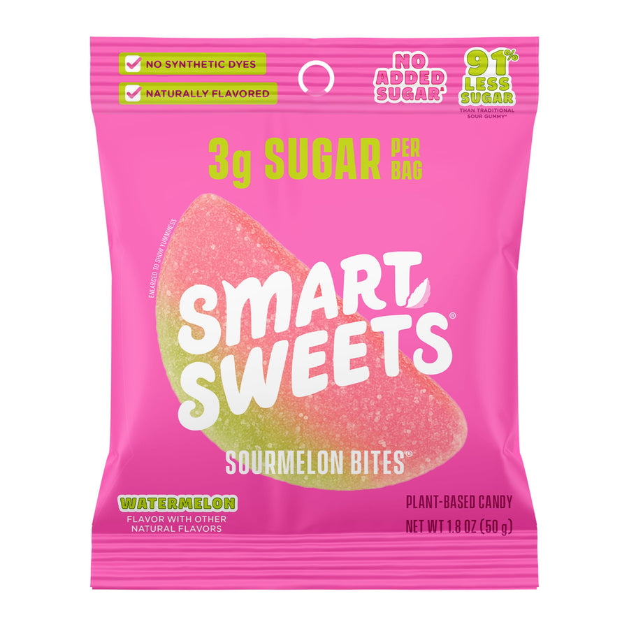 SmartSweets Sour Melon Bites, Watermelon, 50 g
