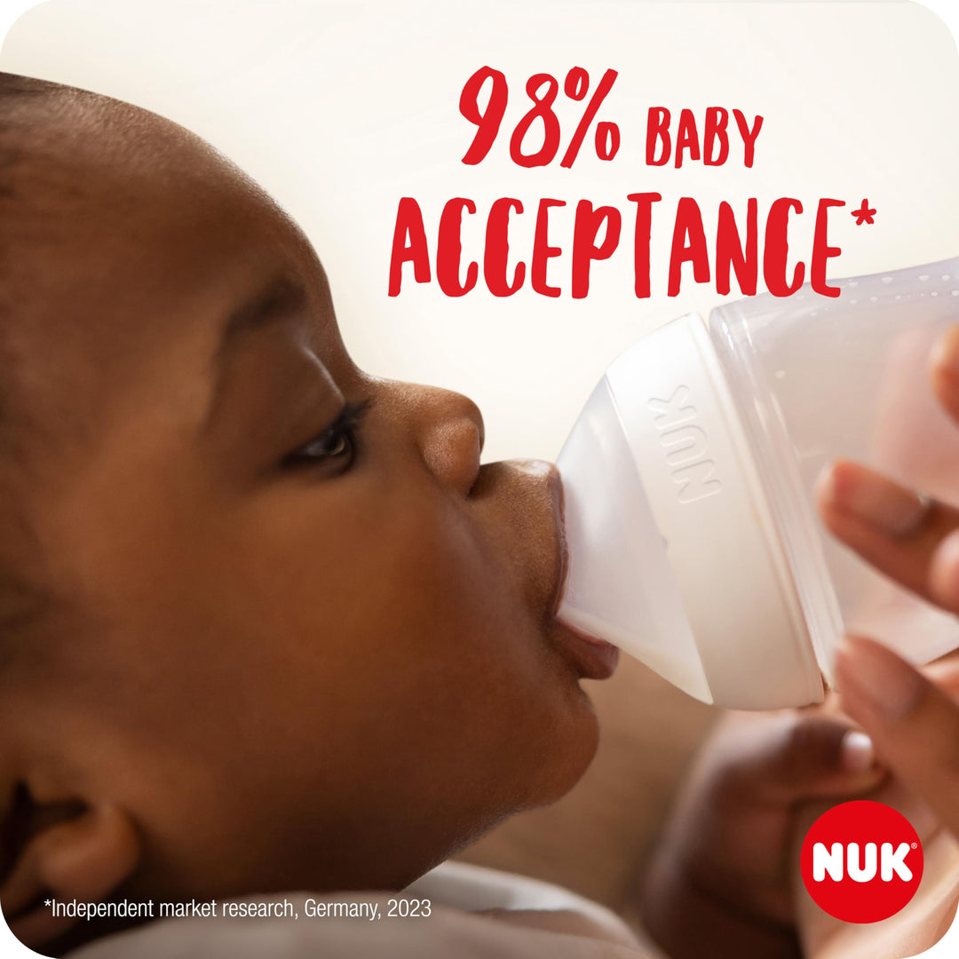 NUK Perfect Match Drinking Teat, 6 Months, Pack of 2