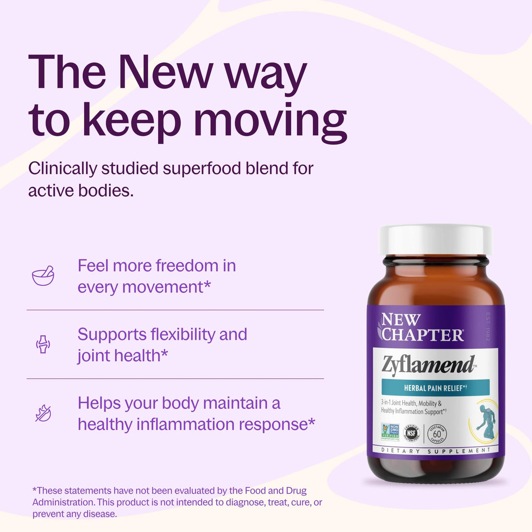New Chapter Zyflamend Whole Body Joint Supplement, 60 Count
