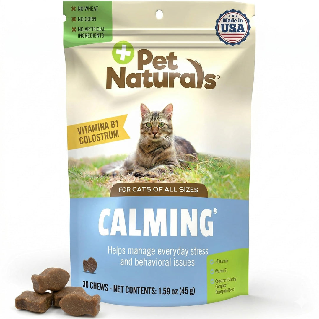 Pet Naturals Calming Chew For Cats, 30 Count