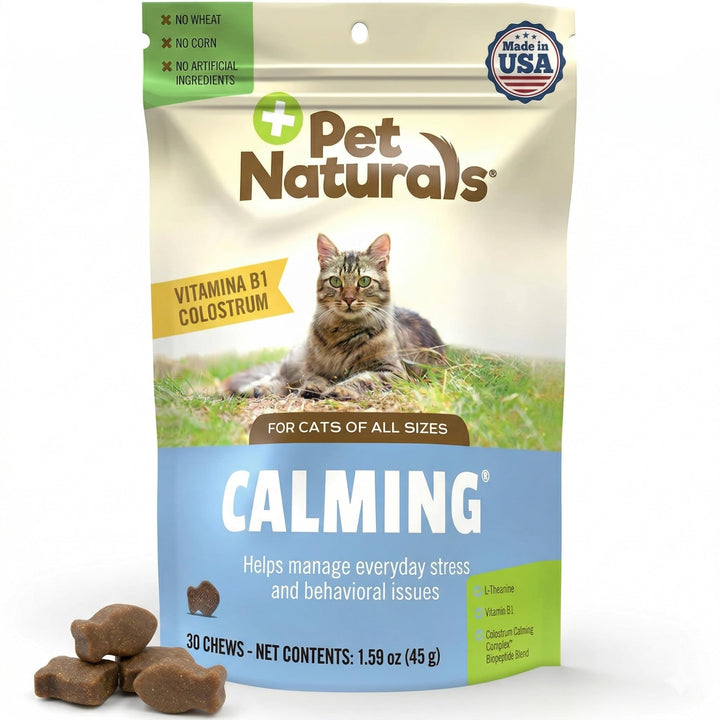 Pet Naturals Calming Chew For Cats, 30 Count