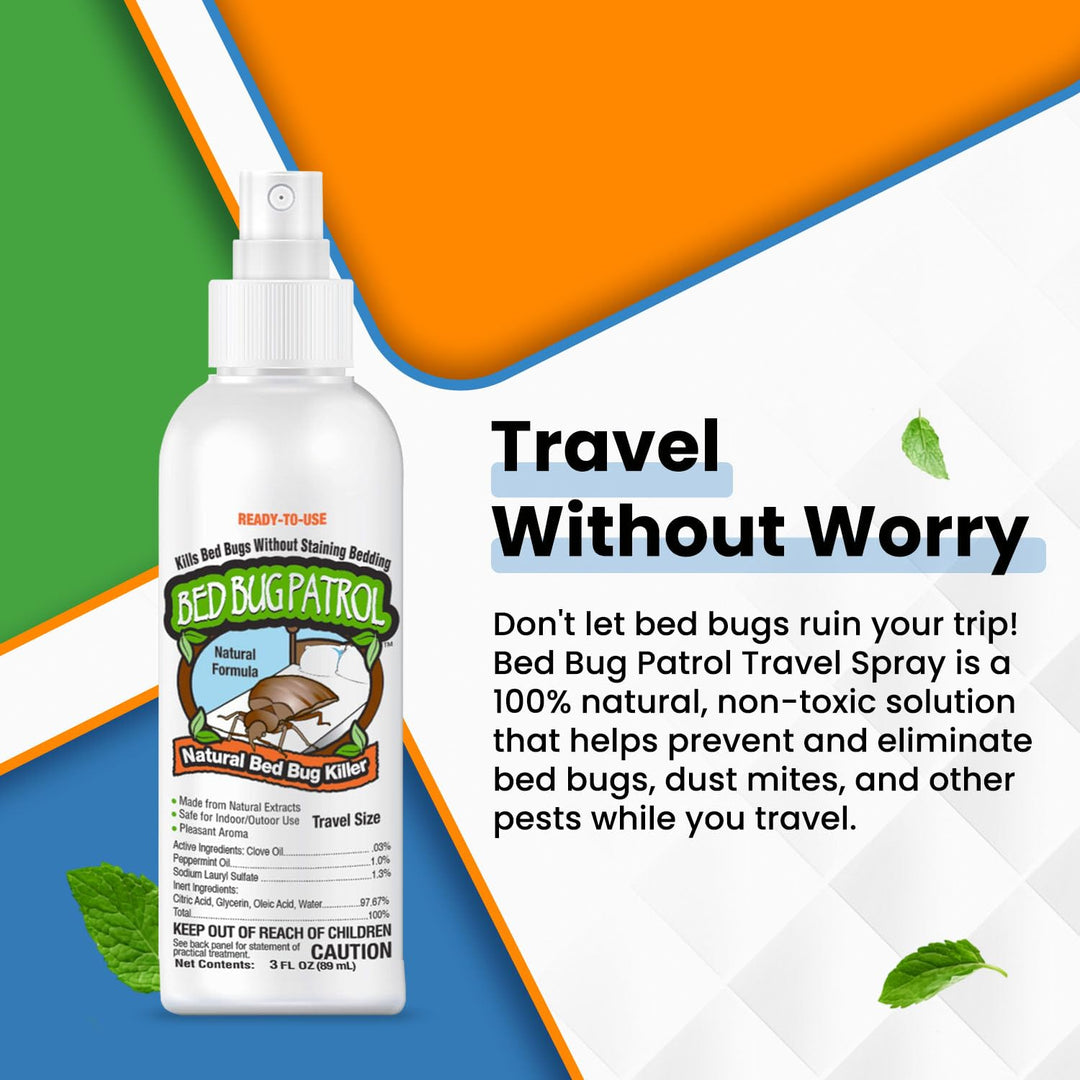 Bed Bug Patrol Travel Spray, 3 fl oz