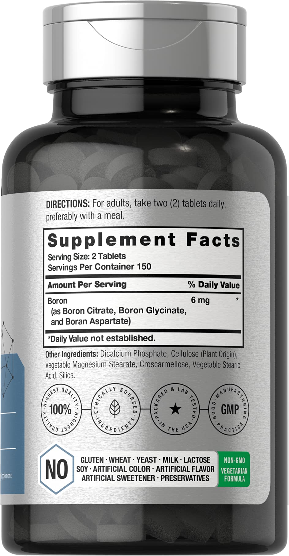 Horbäach Triple Boron Complex, 6 mg, 300 Count