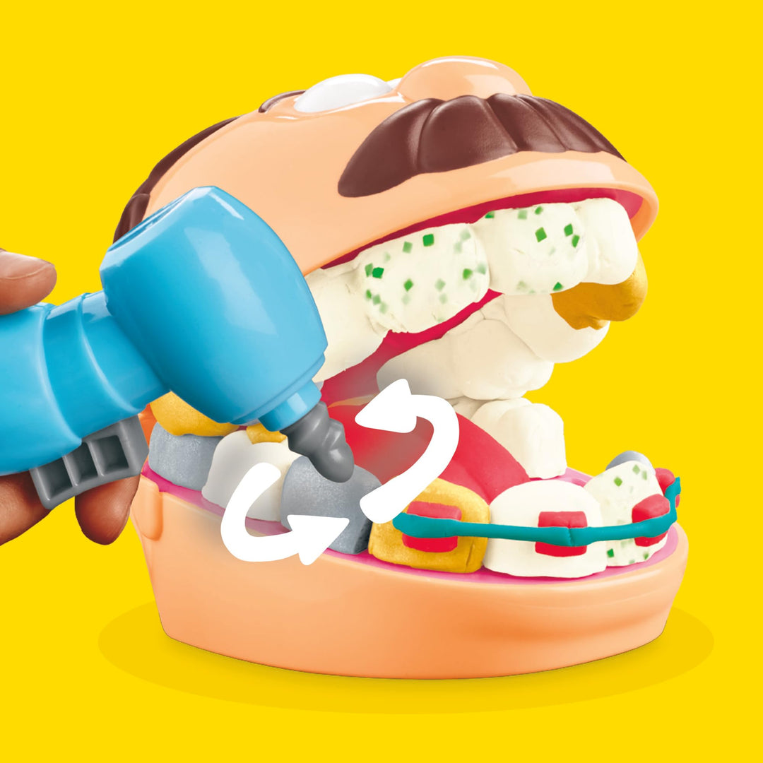Play-Doh Drill 'N Fill Dentist Toy, 8 Count
