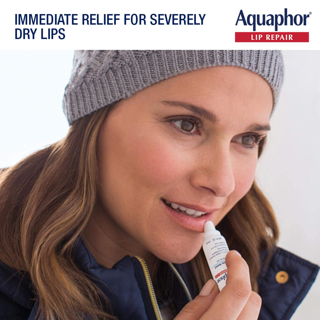 Aquaphor Lip Repair Ointment, 0.35 fl oz