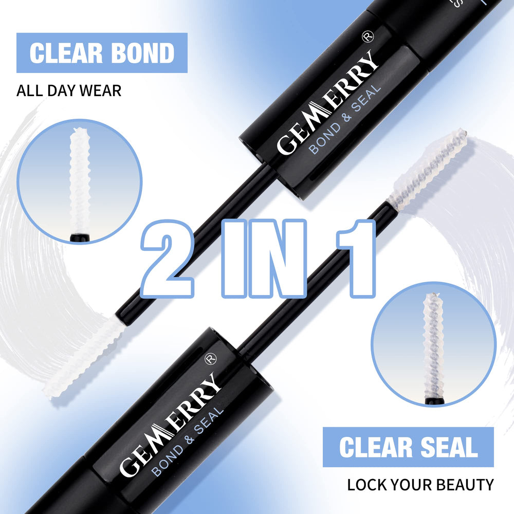 GEMERRY Lash Bond and Seal, Clear, 10 ml