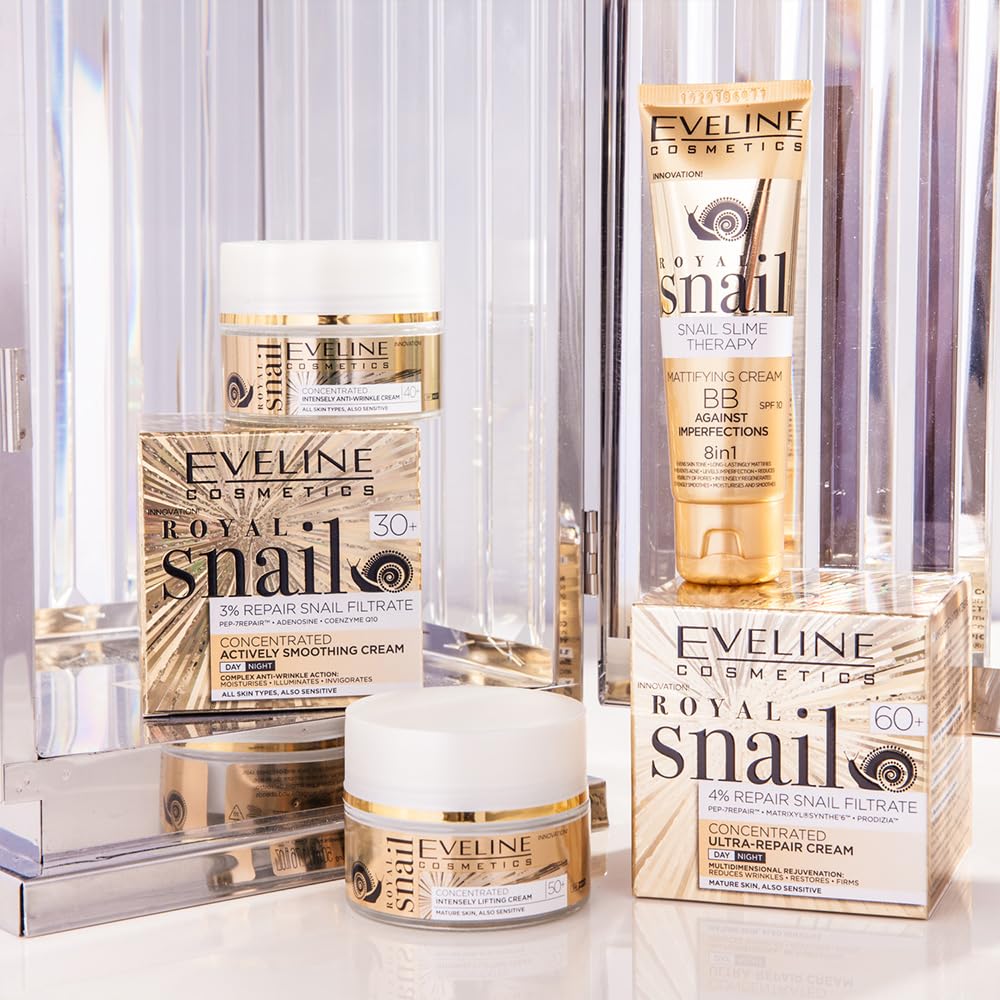 Eveline Cosmetics Royal Snail Strong Lifting Day and Night Cream, 50+, 50 ml