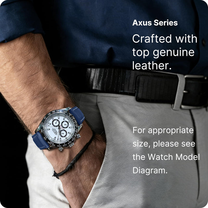 Fullmosa Watch Band, Leather, 14mm