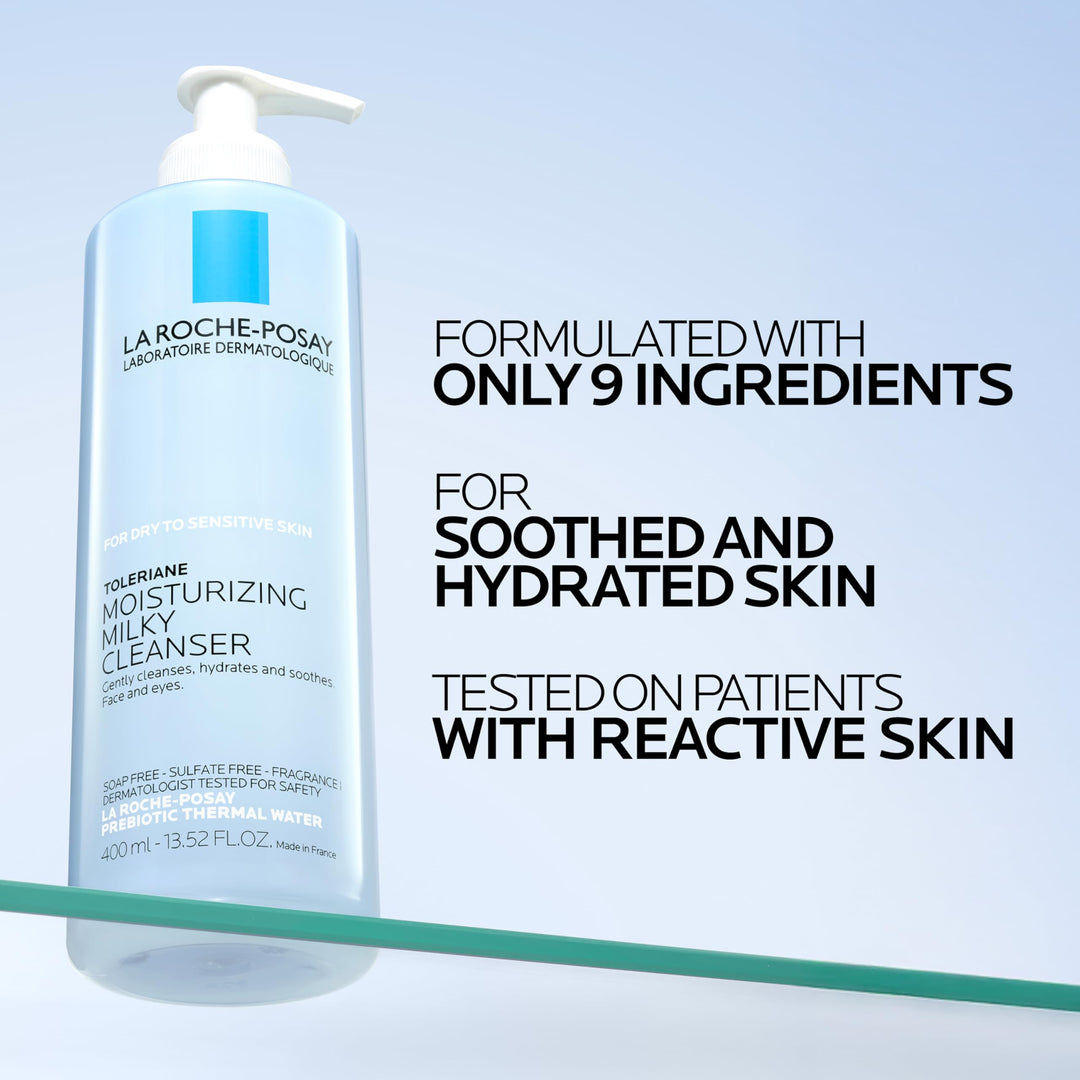 La Roche Posay Toleriane Dermo-Cleanser Face And Eyes, 400 ml