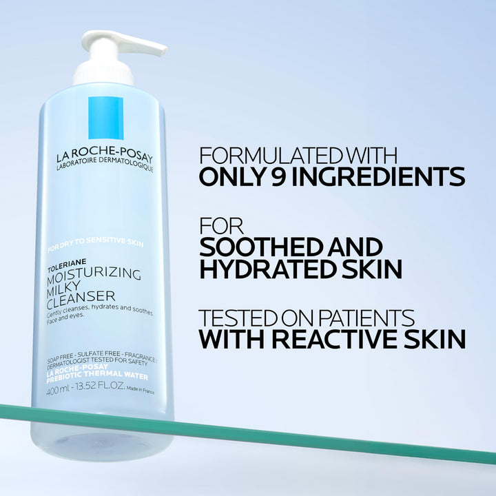 La Roche Posay Toleriane Dermo-Cleanser Face And Eyes, 400 ml