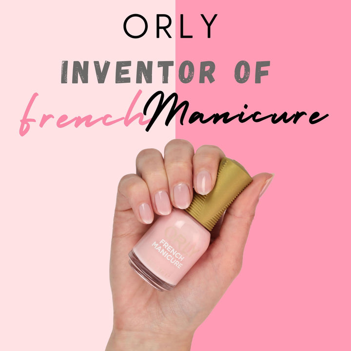Orly French Manicure Colour Nail Lacquer, Rose-Colored Glasses, 18 ml