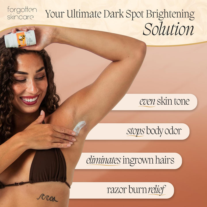 Forgotten Skincare Underarm Brightening Body Cream, 50 ml