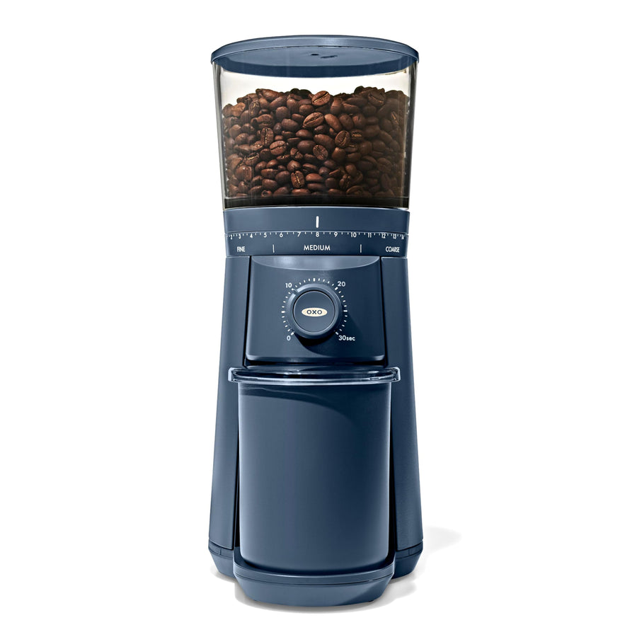 OXO Brew Conical Burr Coffee Grinder, Storm Blue