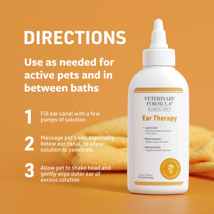 Veterinary Formula Clinical Care Ear Therapy, 4 oz