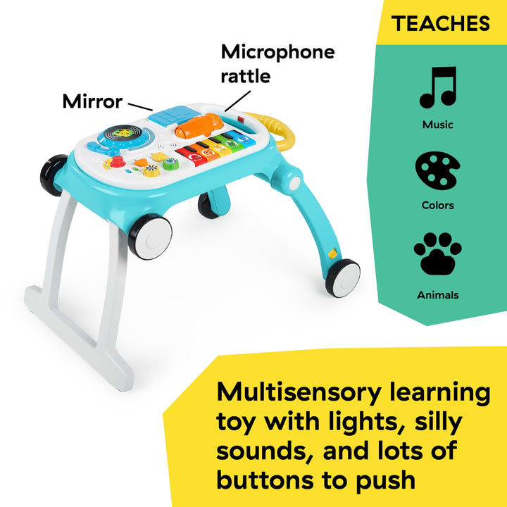 Baby Einstein Musical Mix N Roll 4 In 1 Push Walker, Activity Center, DJ Station