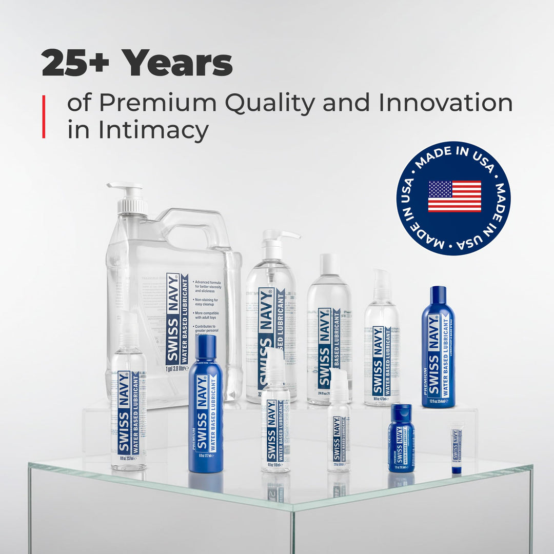 SWISS NAVY Water-Based Lubricant, 946 ml
