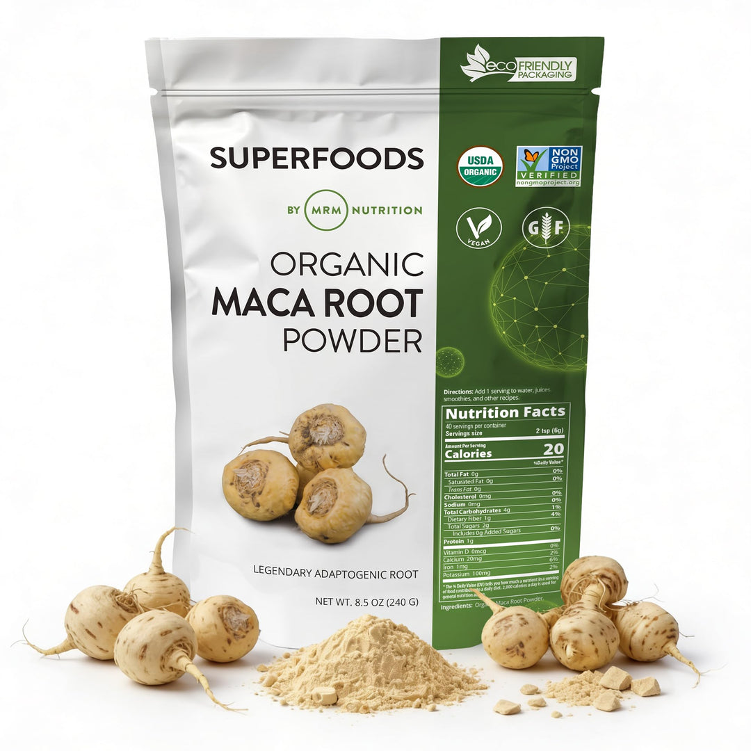 MRM Organic Maca Root Powder, 40 Servings