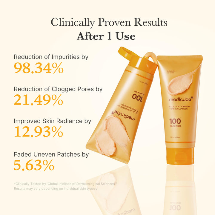 medicube Kojic Acid Turmeric Whip Facial Cleanser
