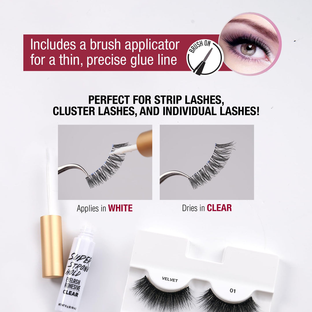 I-ENVY Super Strong Hold Eyelash Adhesive, Clear