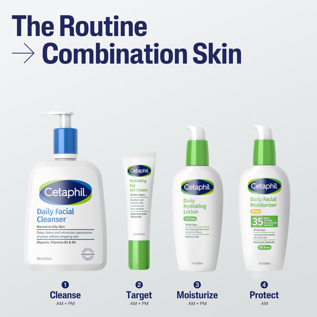 Cetaphil Daily Oil-Free Hydrating Lotion, 3 fl oz