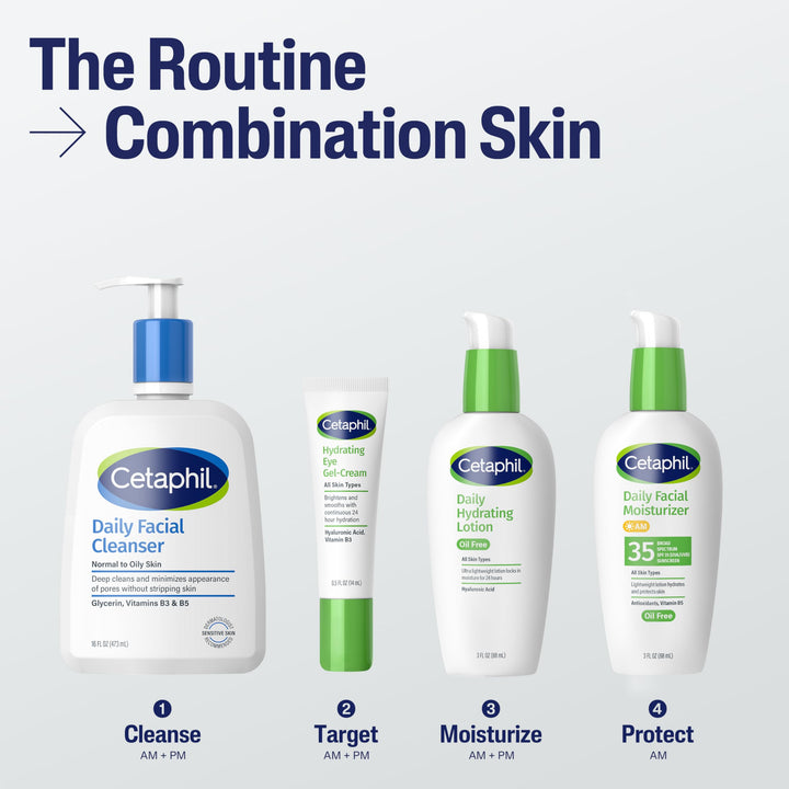 Cetaphil Daily Oil-Free Hydrating Lotion, 3 fl oz
