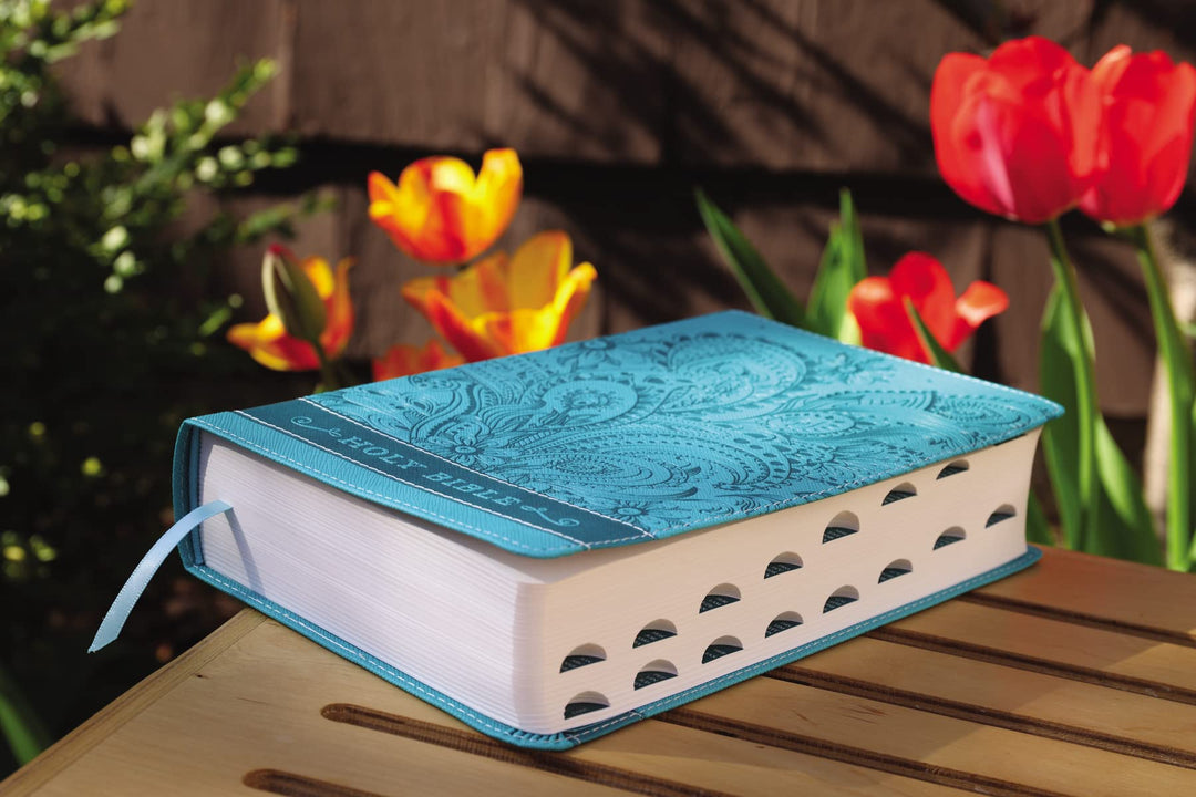 NIV Bible for Teen Girls, Blue, Thumb Indexed