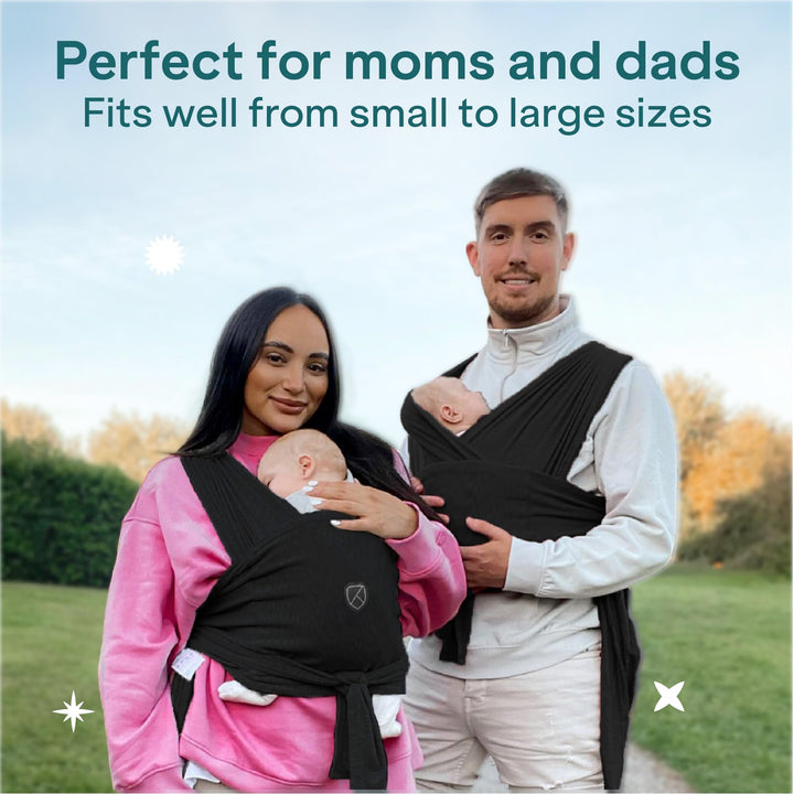 Koala Babycare Baby Carrier Wrap, One Size, 22 lb