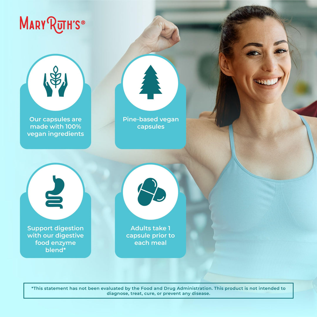 MaryRuth Organics Digestive Food Enzymes