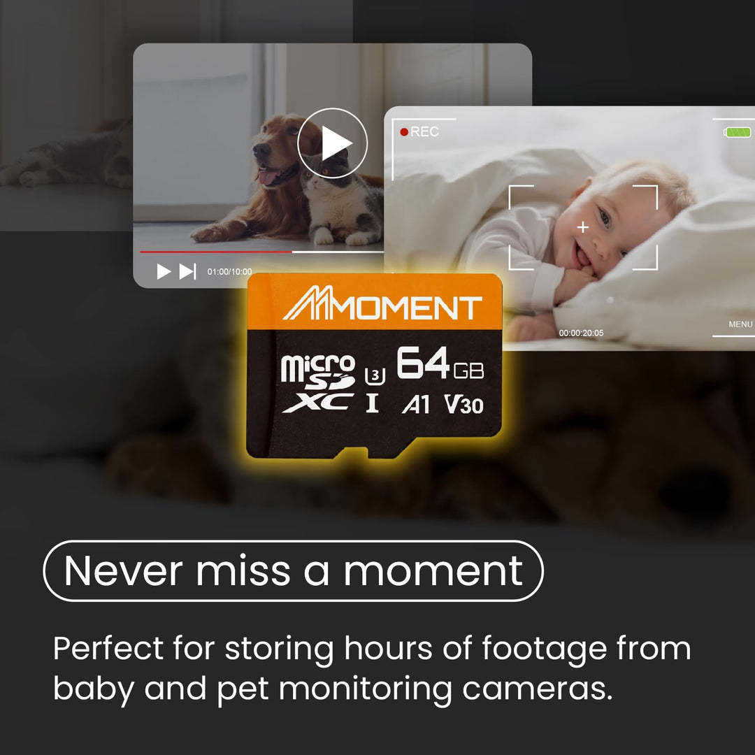 MMOMENT MM13 Micro SD Card, 64GB