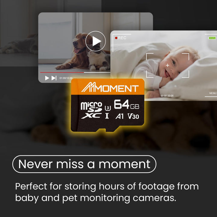 MMOMENT MM13 Micro SD Card, 64GB