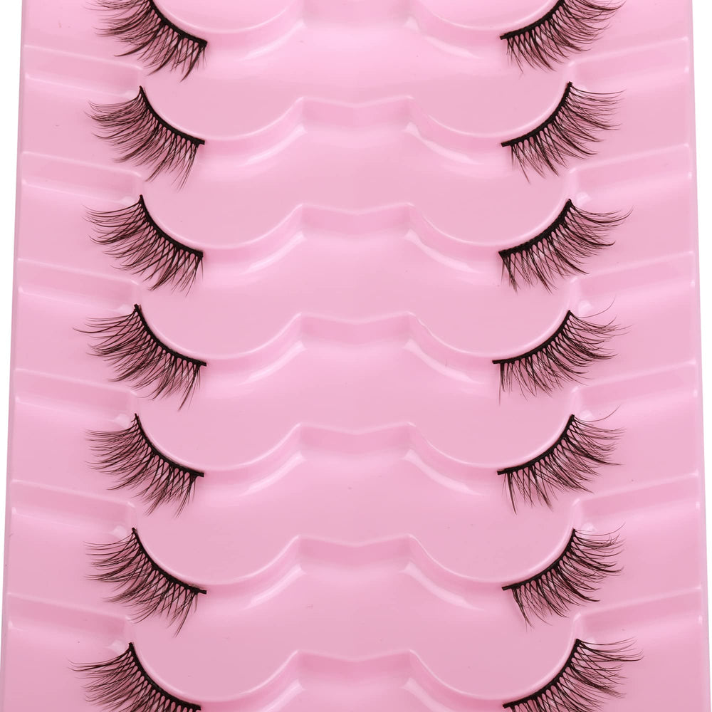 ALICE Fake Eyelashes Cat Eye, 7 Pairs