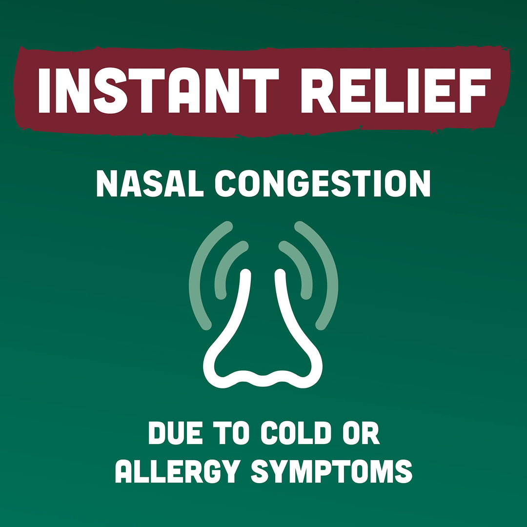 Afrin No Drip Severe Congestion Nasal Spray, 0.5 fl oz, Pack of 2