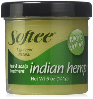Softee Hair & Scalp Treatment, Indian Hemp, 5 oz