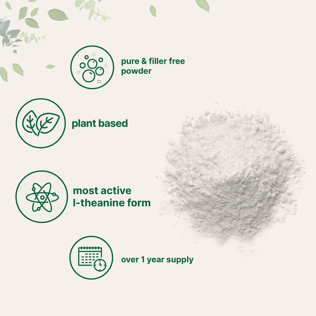 Micro Ingredients L-Theanine Powder, 100 g